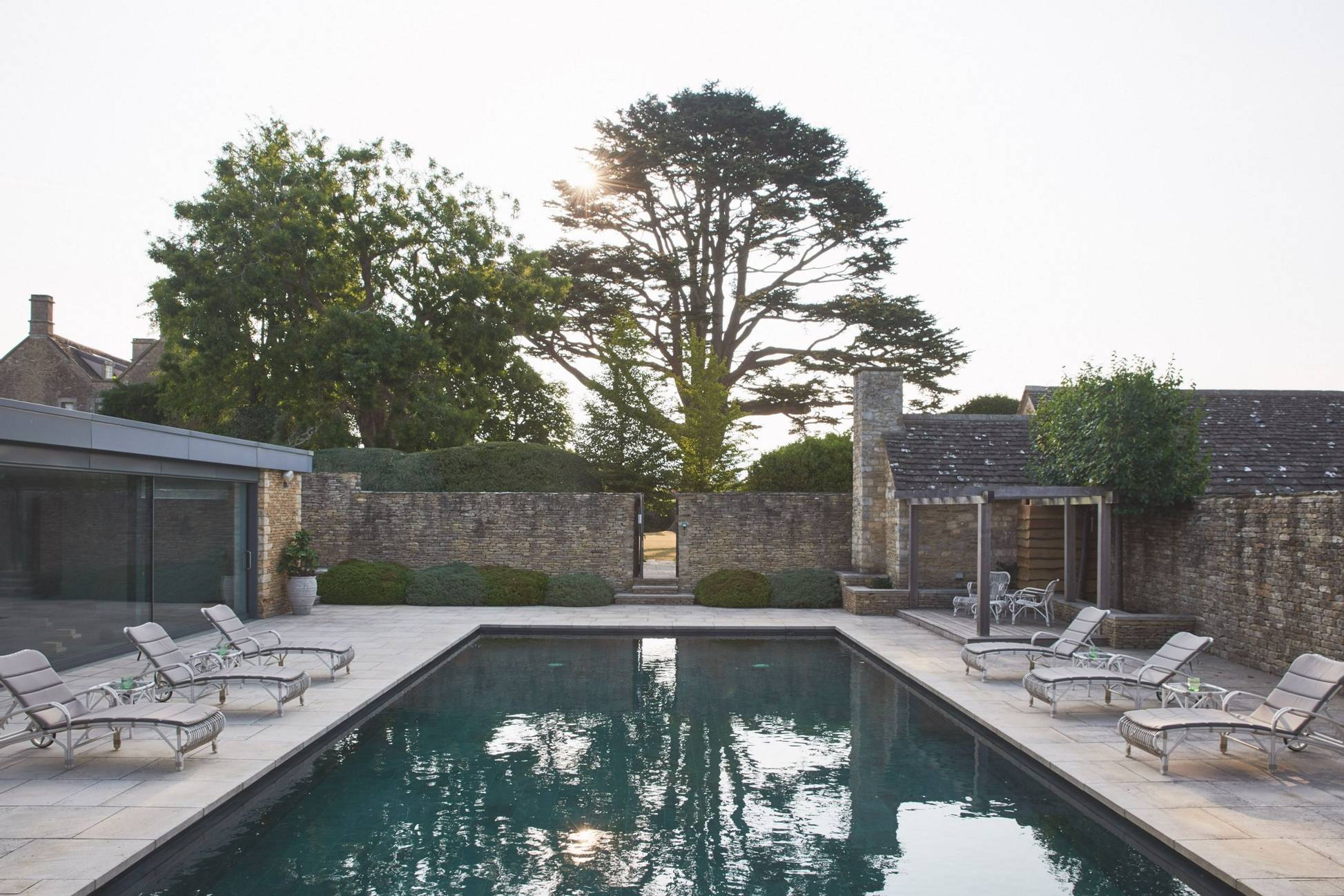The pool at Thyme